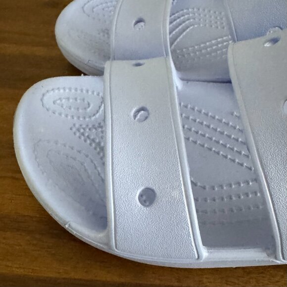 CROCS - Classic Sandal in Moon Jelly (periwinkle/lilac) - Picture 7 of 8